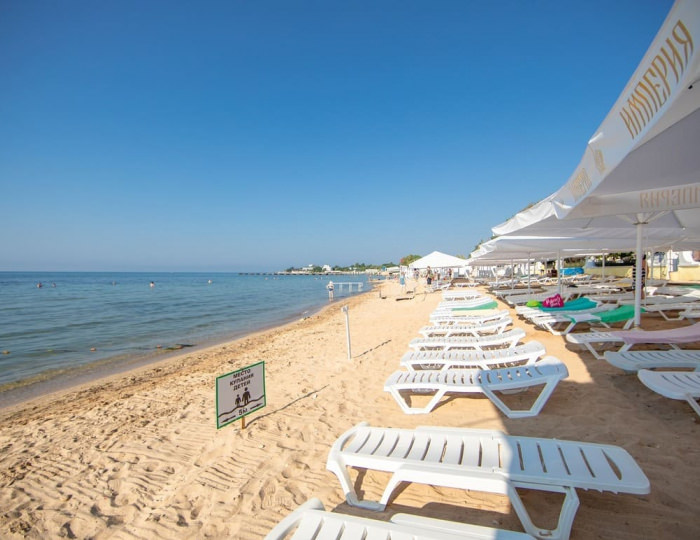 Оборудованный пляж - СОК «Империя»